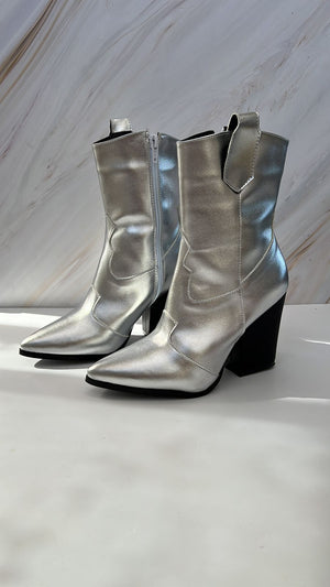 Cowboy boots Plata
